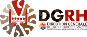 DGRH Direction Générale des Ressources Humaines de Polynésie française Logo