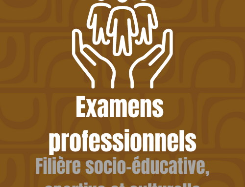 Examen professionnel – Éducateur des activités physiques et sportives principal – 2024