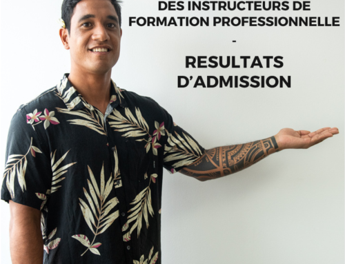 Concours instructeurs de formation professionnelle – Résultats d’admission