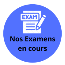 bouton examens en cours