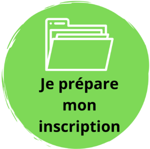 boutons je préprare mon inscription