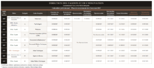 calendrier concours 2027